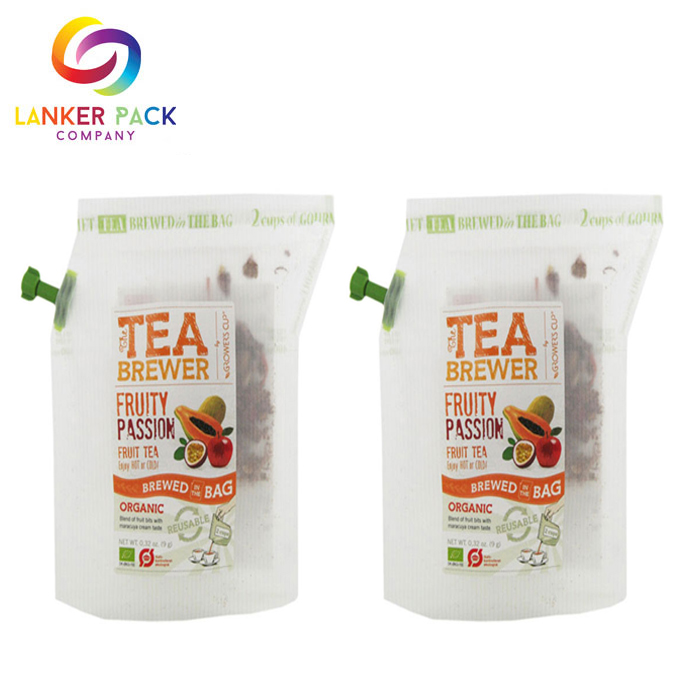Emballage de sachet de thé étanche à l'humidité de qualité